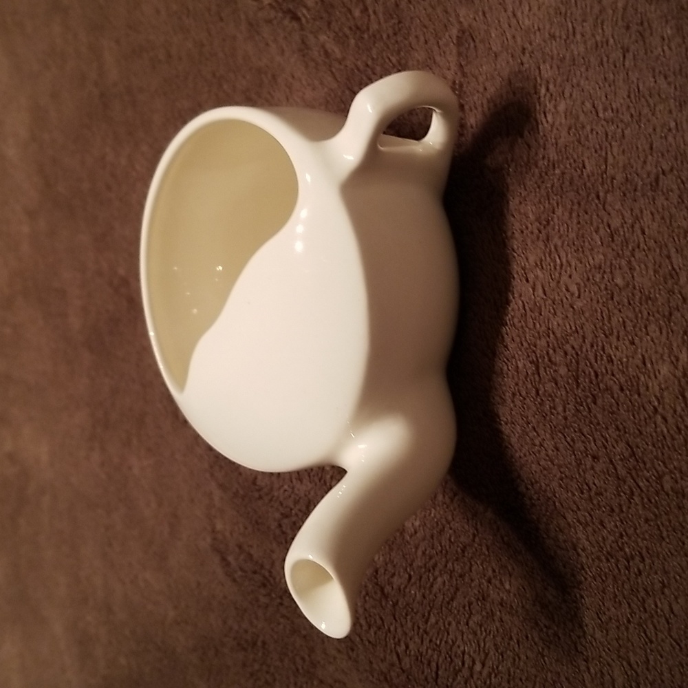 1950s Vintage Royal Winton Collectible Bone China Pap Boat Invalid Feeder